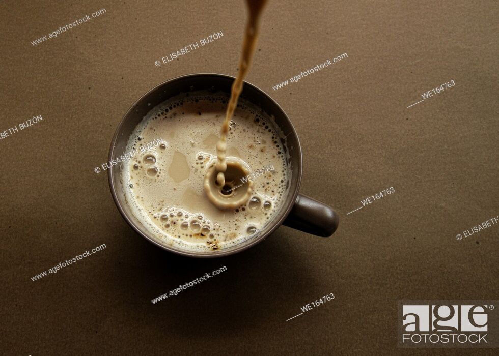 Stock Photo: Cup of coffee.