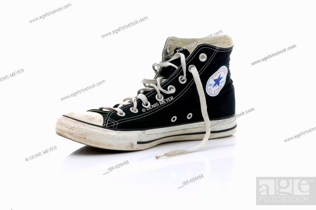 Converse Chuck Taylor All-Star, classic design from 1917: the best known  basketball shoe in the..., Stock Photo, Picture And Rights Managed Image.  Pic. IBR-635468 | agefotostock