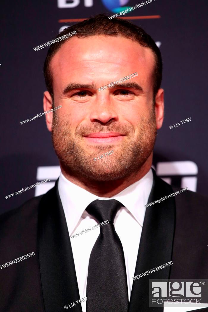 Stock Photo: The BT Sports Awards 2016 held at Battersea Evolution - Arrivals Featuring: Jamie Roberts Where: London, United Kingdom When: 28 Apr 2016 Credit: Lia Toby/WENN.
