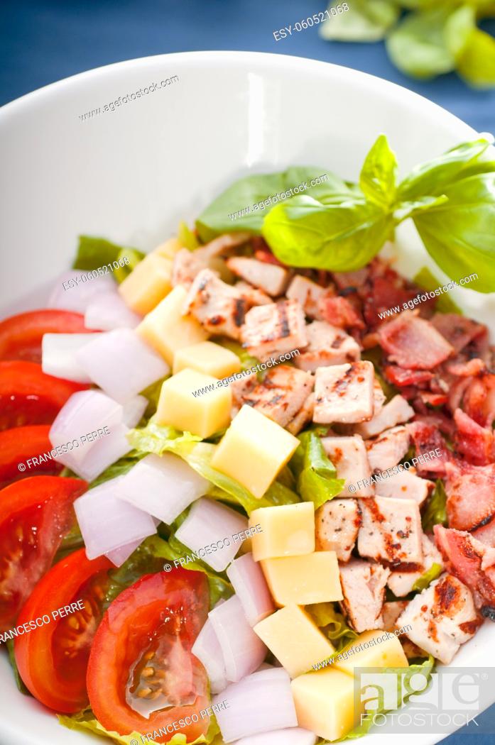 Stock Photo: fresh classic caesar salad , healthy meal , MORE DELICIOUS FOOD ON PORTFOLIO.