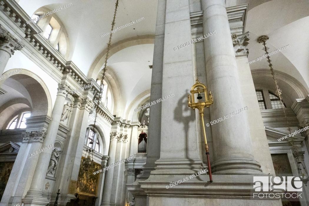 Stock Photo: Interior of Church of San Giorgio Maggiore, Venice, Italy.
