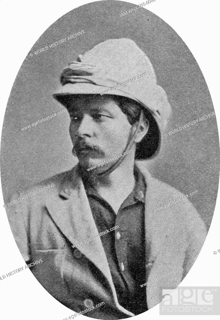 Stock Photo: Sir Henry Morton Stanley GCB (1841 – 1904) Welsh-American, journalist and explorer who was famous for his exploration of central Africa and his search for.