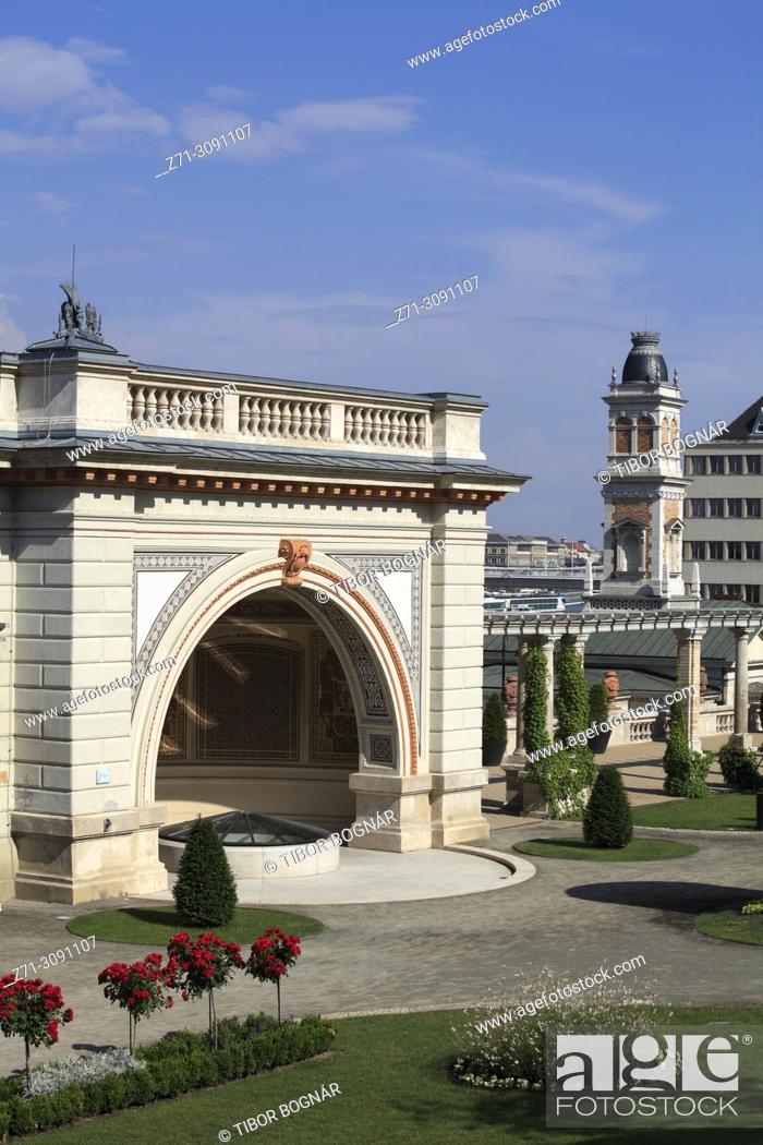 Stock Photo: Hungary, Budapest, Várkert, Neo-renaissance garden, .