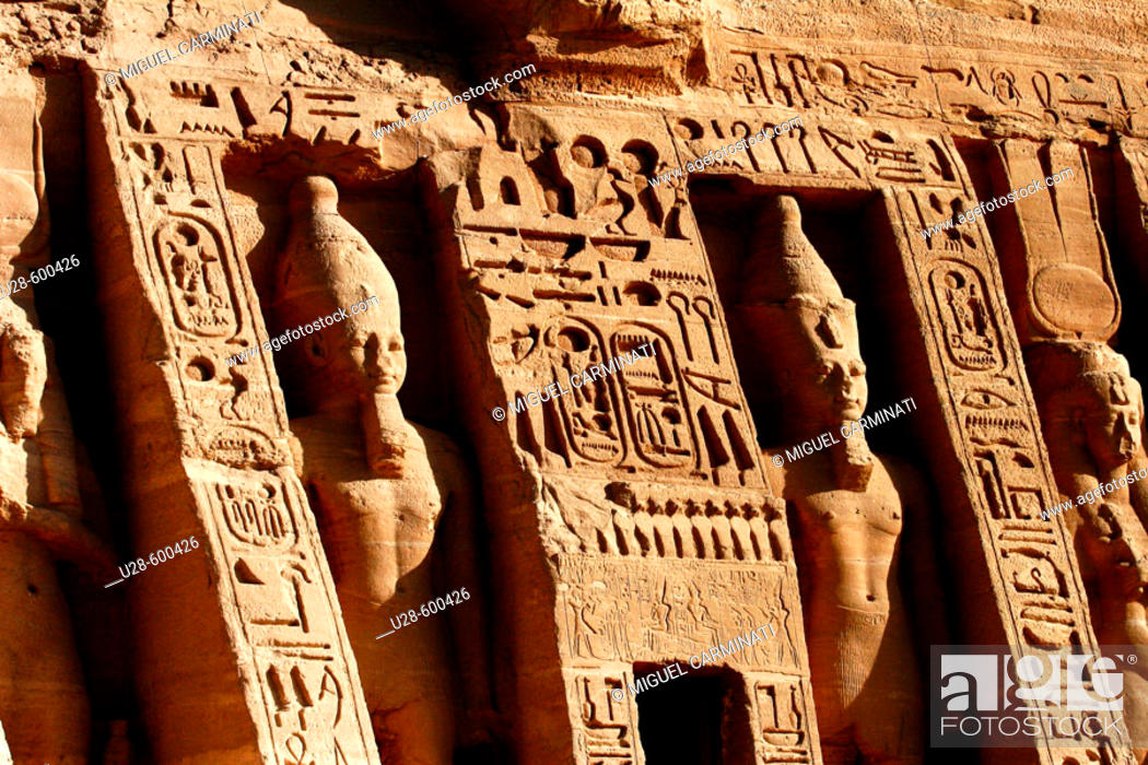 Stock Photo: Abu Simbel. Egypt.