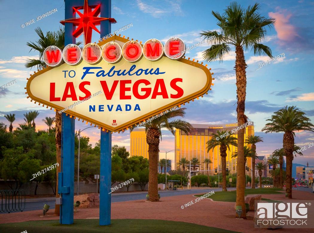 Stock Photo: Las Vegas is the most populous city in the U. S. state of Nevada and the county seat of Clark County. Las Vegas is an internationally renowned major resort city.