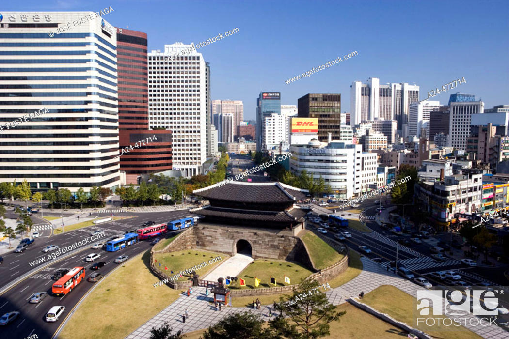 Stock Photo: South Gate (Namdaemun), Seoul. South Korea.
