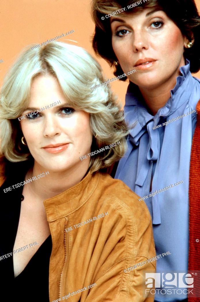 Kult Serie 1981 Sharon Gless & Tyne Daly Cagney & Lacey Autogrammfoto 