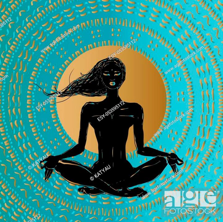 3,100+ Lotus Pose Silhouette Illustrations, Royalty-Free Vector Graphics &  Clip Art - iStock