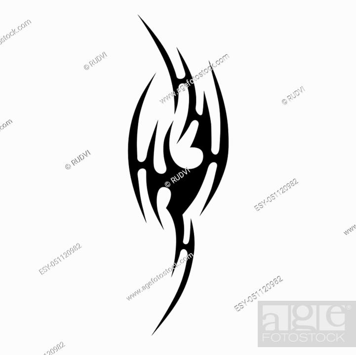 Tribal tattoo vector design sketch. Sleeve art abstract pattern arm, Stock  Vector, Vector And Low Budget Royalty Free Image. Pic. ESY-051120982 |  agefotostock