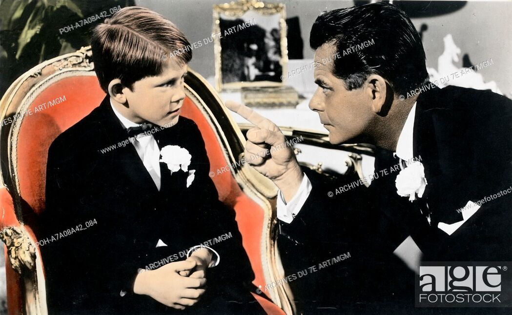 Stock Photo: The Courtship of Eddie's Father  Year: 1963 USA Glenn Ford, Ron Howard  Director: Vincente Minnelli. It is forbidden to reproduce the photograph out of context.
