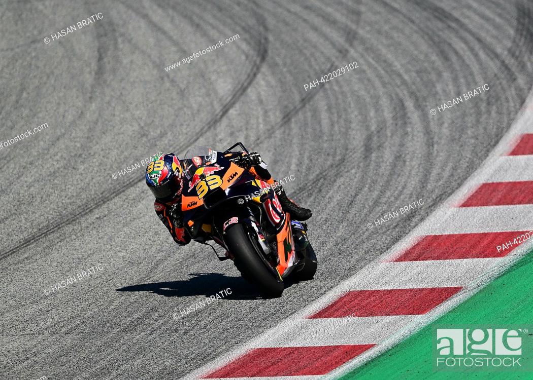 Stock Photo: August 20th, 2023, Red Bull Ring, Spielberg, CryptoDATA Motorbike Grand Prix of Austria 2023, in the picture Brad Binder from South Africa.