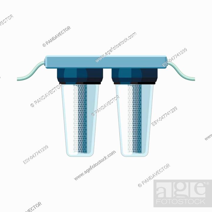 Water filters icon in cartoon design isolated on white background, Stock  Vector, Vector And Low Budget Royalty Free Image. Pic. ESY-047741239 |  agefotostock