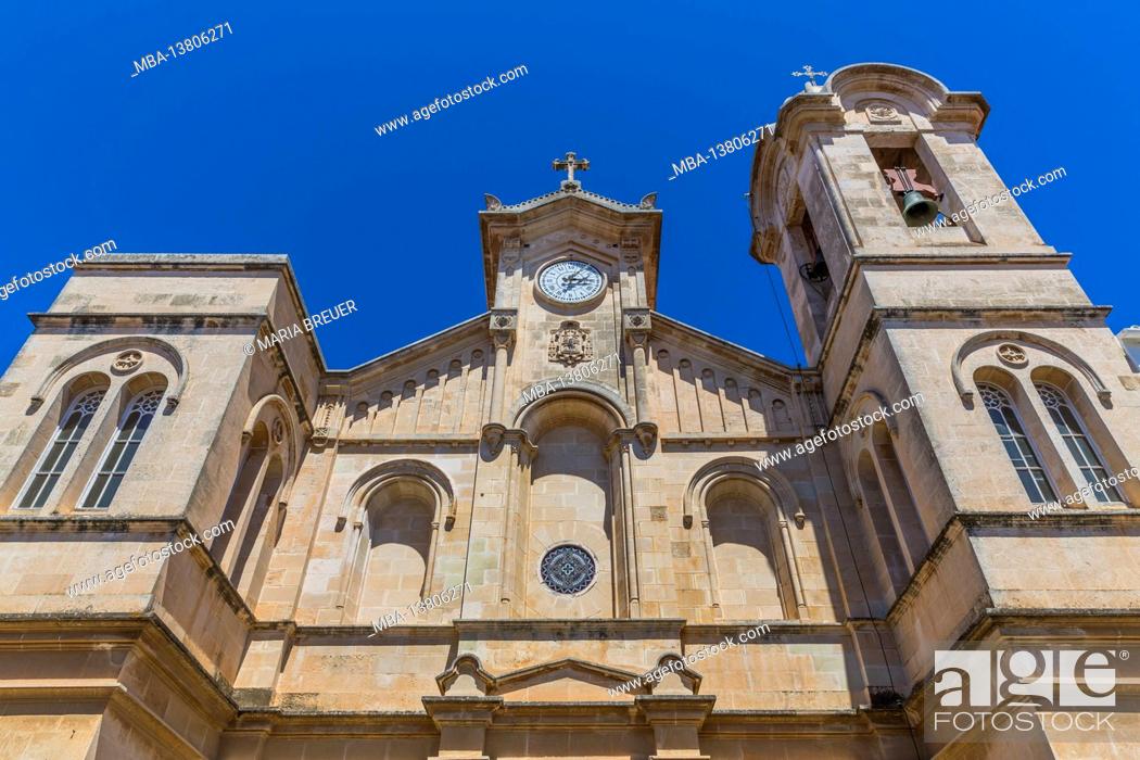 Stock Photo: Church of the Conception, Esglesia de la Concepcion, built 1749, Mahon, Mao, Menorca, Spain, Europe.