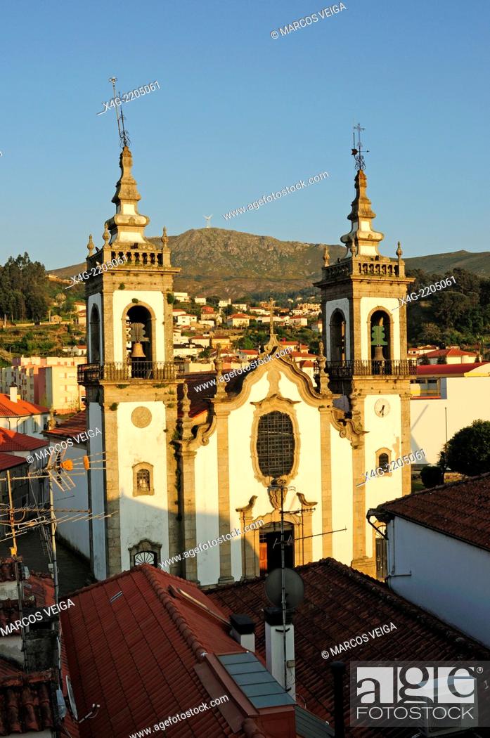 Stock Photo: Vila Nova de Cerveira, Portugal.