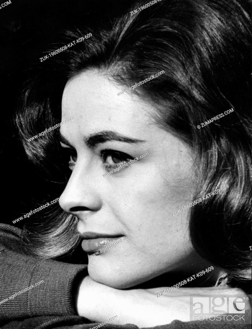 Stock Photo: May 8, 1960 - Location Unknown - MICHELE GIRARDON (1938-1975), was a French actress who gained fame by playing a deaf-mute beauty in the film.