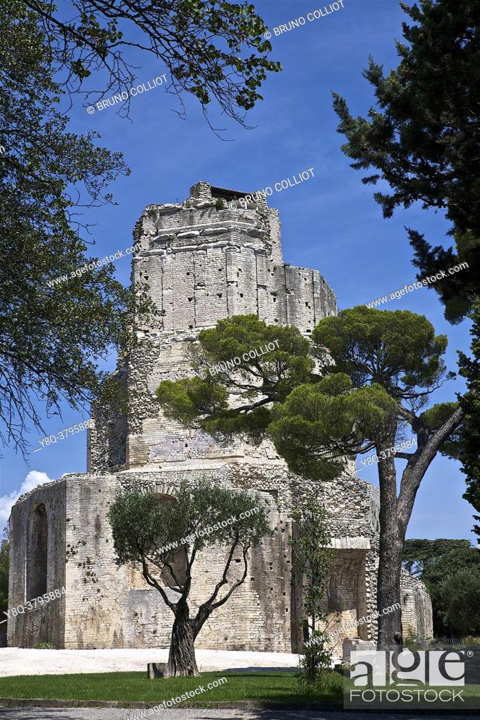 Imagen: Tour Magne, Nîmes, Gard, France.