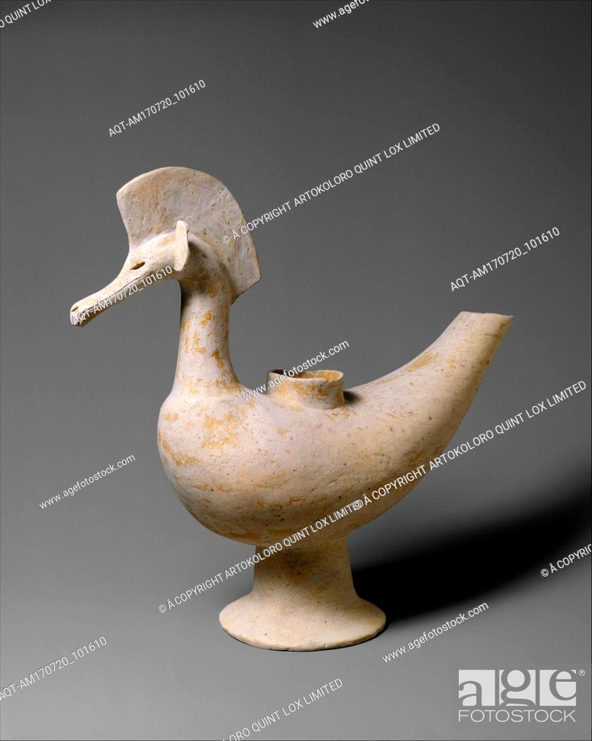 Stock Photo: ìƒˆ ëª¨ì–‘ í† ê¸° ì‚¼êµ­ (ì‚¼í•œì‹œëŒ€), é³¥å½¢åœŸå™¨ ä¸‰åœ‹ (ä¸‰éŸ“æ™‚ä»£), Bird-shaped vessel, Three Kingdoms period (57 B.C.â€“A.D.