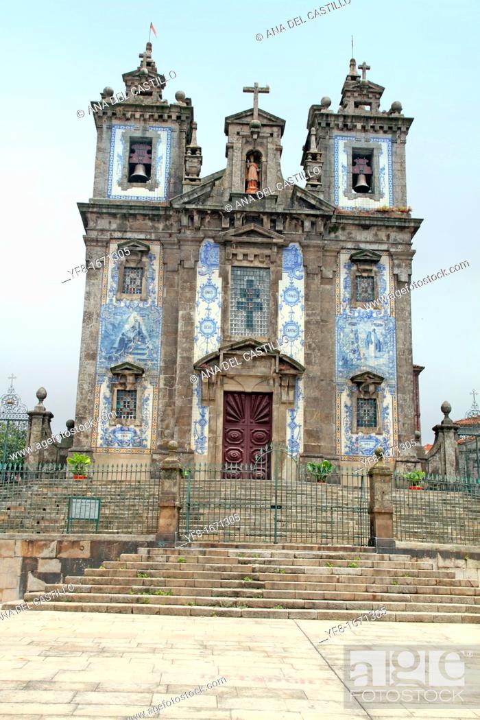 Igreja de Santo Ildefonso, Church in Porto , Portugal, Stock Photo, Picture  And Rights Managed Image. Pic. YF8-1671305 | agefotostock