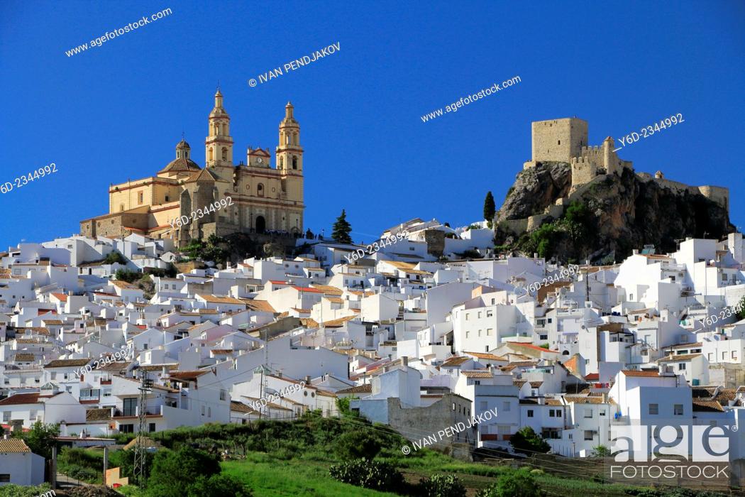 Stock Photo: Olvera, Cadiz, Andalusia, Spain.