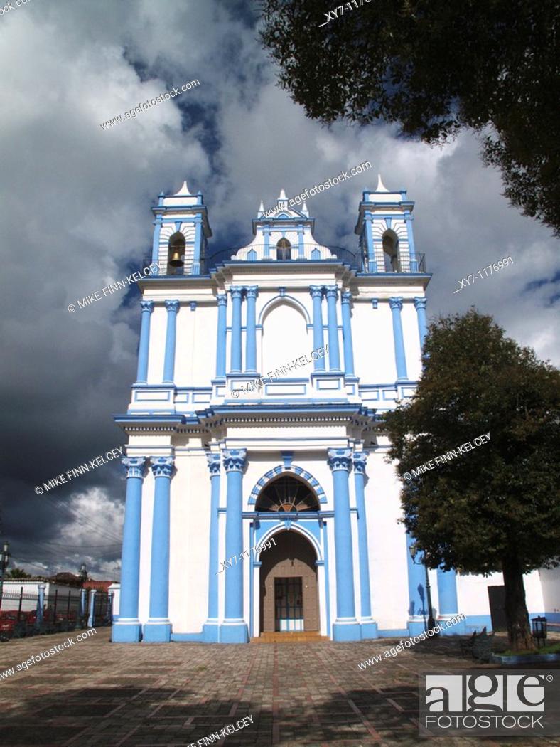 Iglesia de Santa Lucia in San Cristobal de Las Casas in Chiapas in Mexico,  Stock Photo, Picture And Rights Managed Image. Pic. XY7-1176991 |  agefotostock