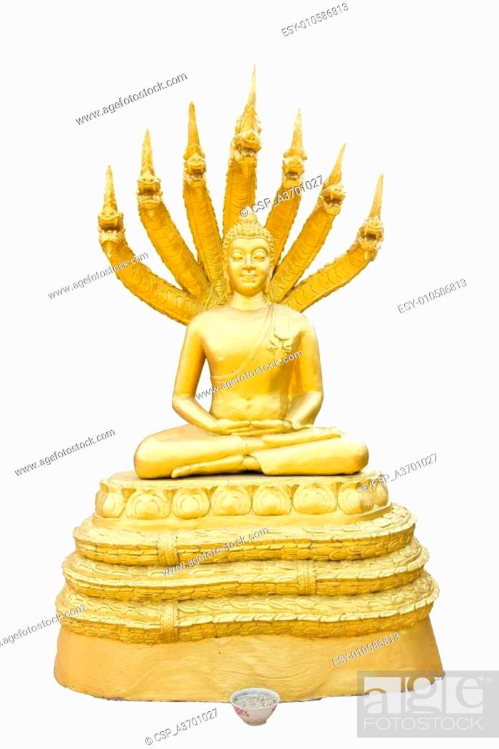 Stock Photo: Budhha statue.
