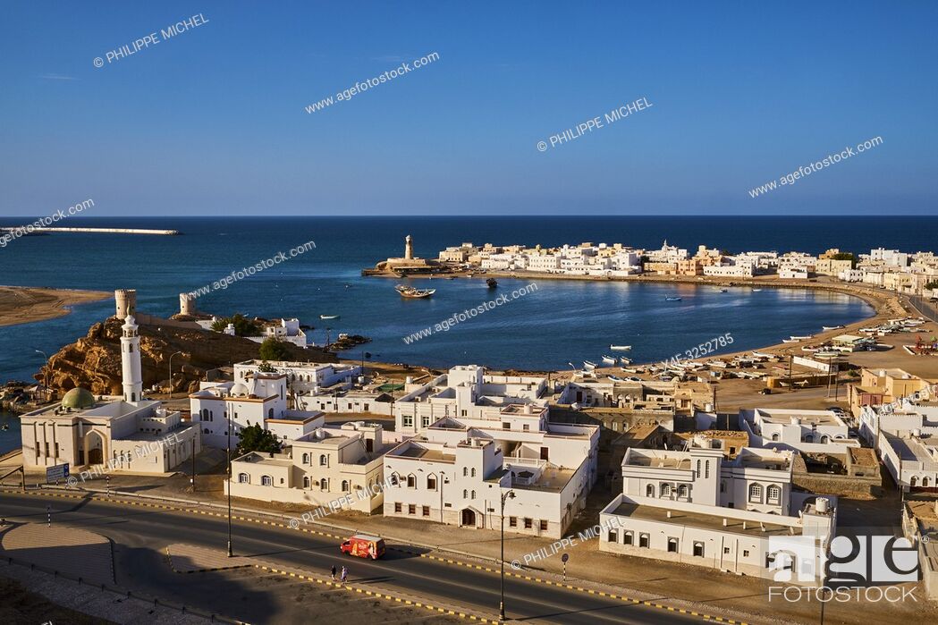 Stock Photo: Sultanate of Oman, Al Sharqiya Region, Ayjah harbour in Sur.