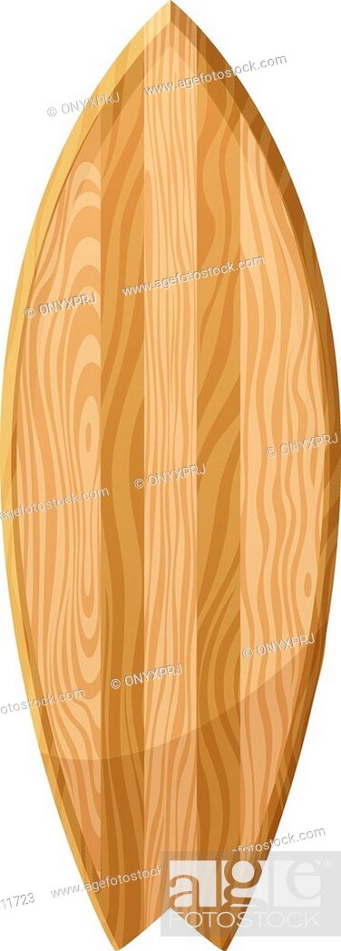 Surfboard with cartoon wood texture. Fish shape board isolated on white  background, Stock Vector, Vector And Low Budget Royalty Free Image. Pic.  ESY-061811723 | agefotostock