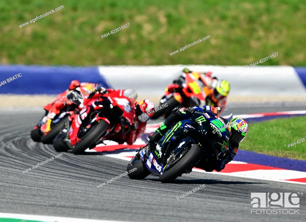 Stock Photo: August 20th, 2023, Red Bull Ring, Spielberg, CryptoDATA Motorbike Grand Prix of Austria 2023, in the picture Franco Morbidelli from Italy.