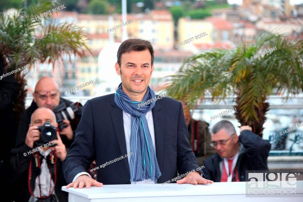 Stock Photo: French director Francois Ozon poses during the photocall for 'Jeune & Jolie' (Young & Beautiful) at the 66th annual Cannes Film Festival in Cannes, France.