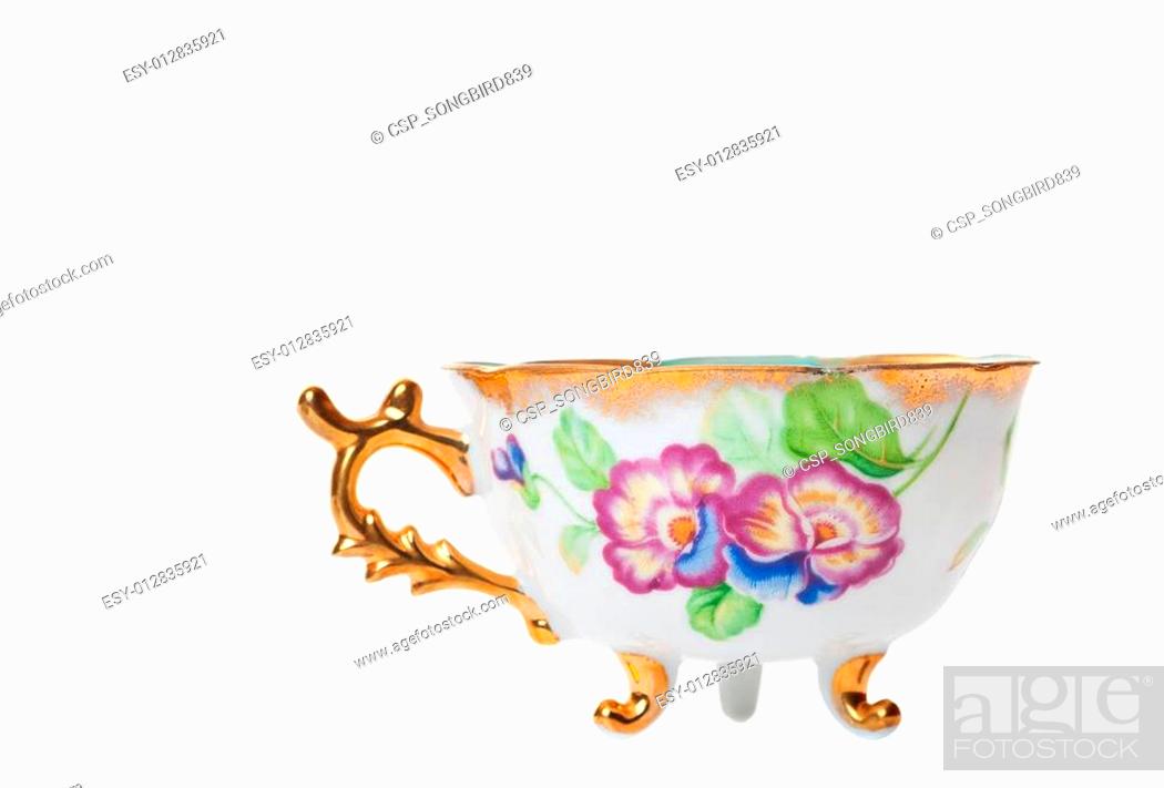 Hot Beverage Decorative Tea Cup On Dish Vector Illustration Sketch Royalty  Free SVG, Cliparts, Vectors, and Stock Illustration. Image 102910492.