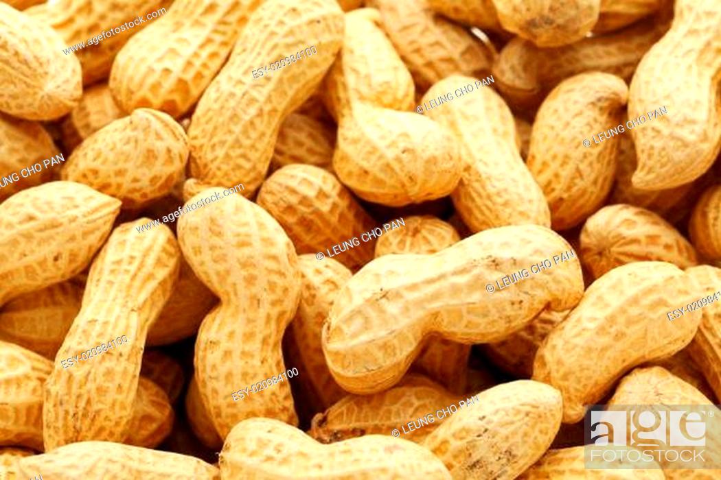 Stock Photo: Dried peanut.