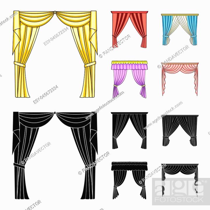 Different types of window  set collection icons in cartoon,  Stock Photo, Picture And Low Budget Royalty Free Image. Pic. ESY-045672334  | agefotostock