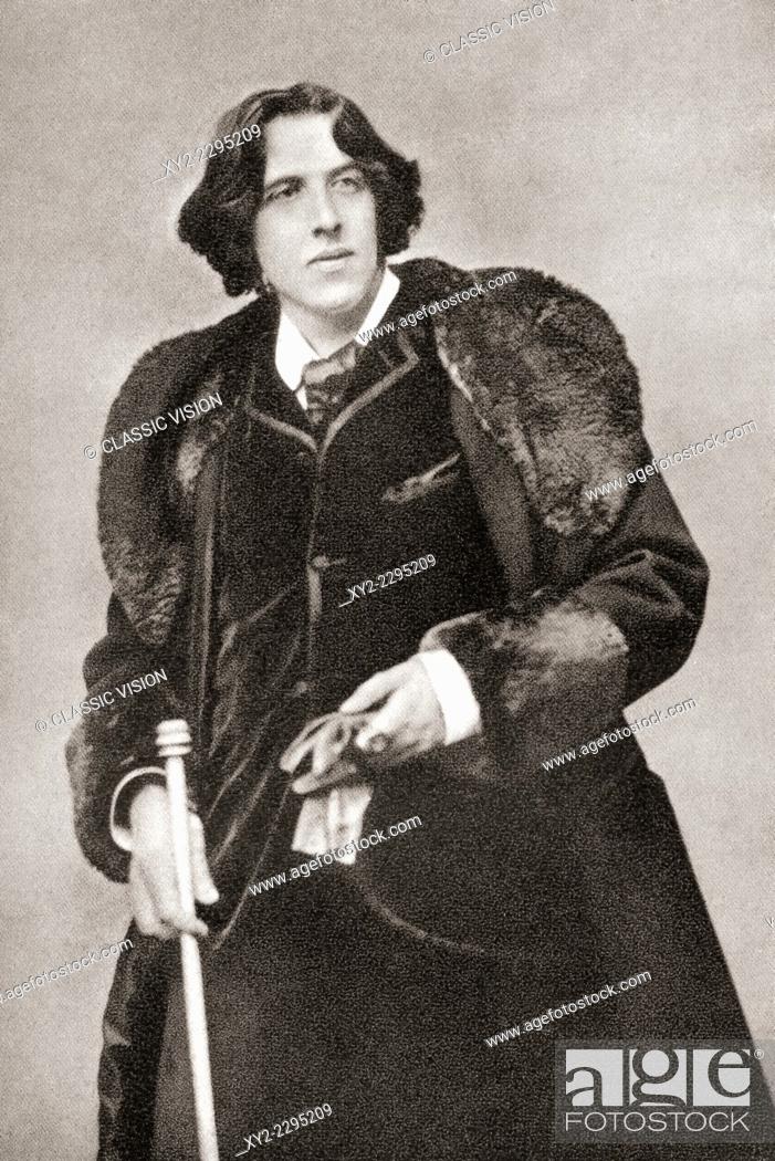 Reprint of Vintage Photo Picture Irish Poet Oscar Wilde 1882-8.5" x 11" 