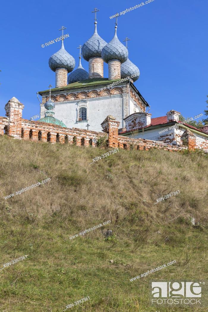 Imagen: Assumption church, Bolshie Vsegodichi, Vladimir region, Russia.