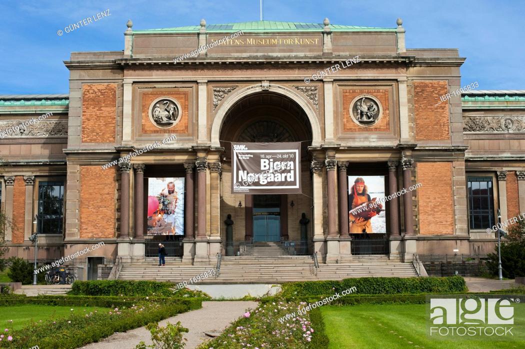 Stock Photo: Statens Museum for Kunst, National Museum of Art, Copenhagen, Denmark, Zealand, Europe.