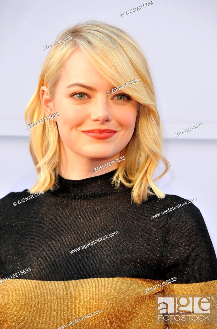 Stock Photo: Emma Stone at the AFI Life Achievement Award Gala Tribute To Diane Keaton held at the Dolby Theatre in Hollywood, USA on June 8, 2017.