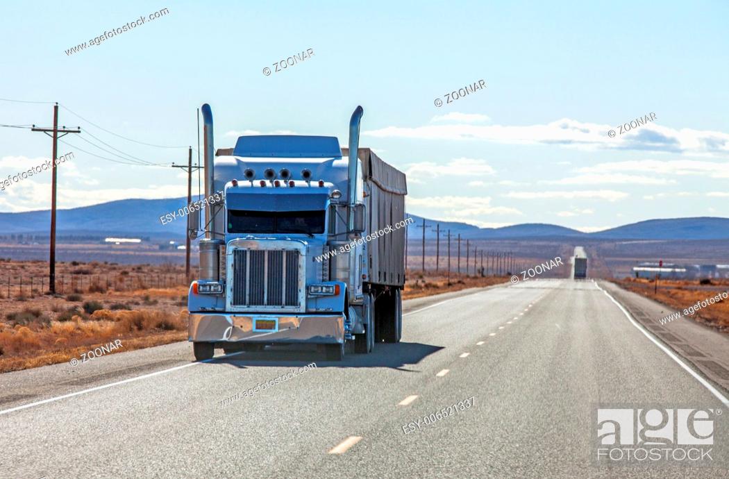 Stock Photo: Truck in USA.