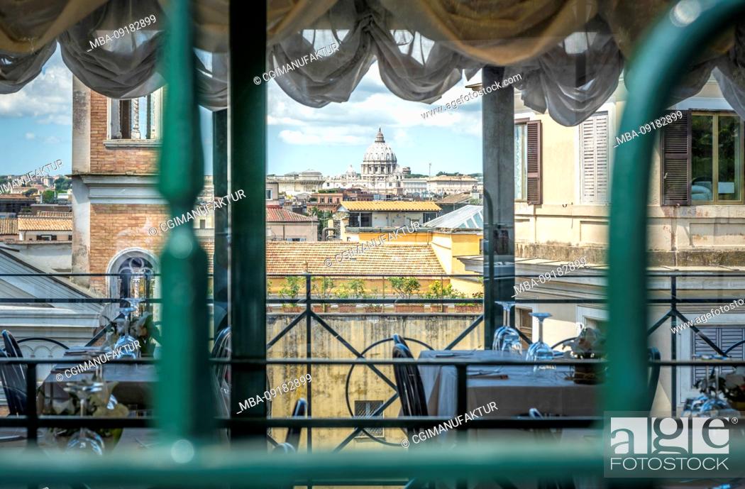 Stock Photo: A view of Rome, Lazio, Italy.