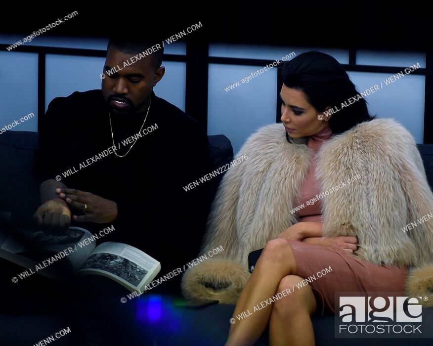 Kim Kardashian and husband Kanye West pay a late night visit to the Sang  Bleu tattoo studio in..., Stock Photo, Picture And Rights Managed Image.  Pic. WEN-WENN22248376 | agefotostock