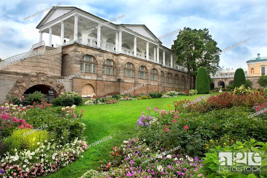 The Cameron Gallery in Catherine park, Tsarskoye Selo (Pushkin ...