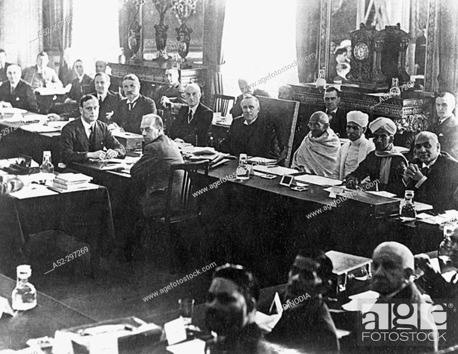 Gandhi During The Second Round Table, Where Did The Round Table Conference Take Place