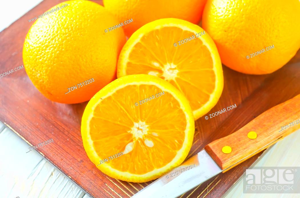 Stock Photo: oranges.