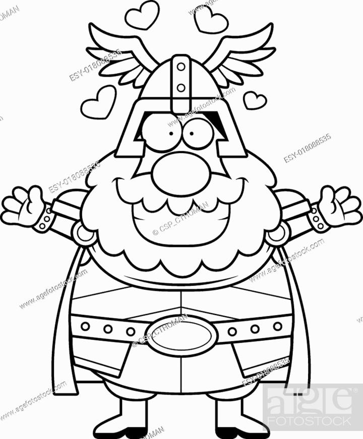 Cartoon Thor Hug, Stock Vector, Vector And Low Budget Royalty Free Image.  Pic. ESY-018088535 | agefotostock