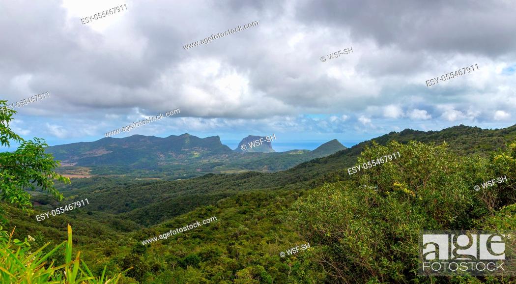 Imagen: mauritius, plaine champagne, black river georges national park.