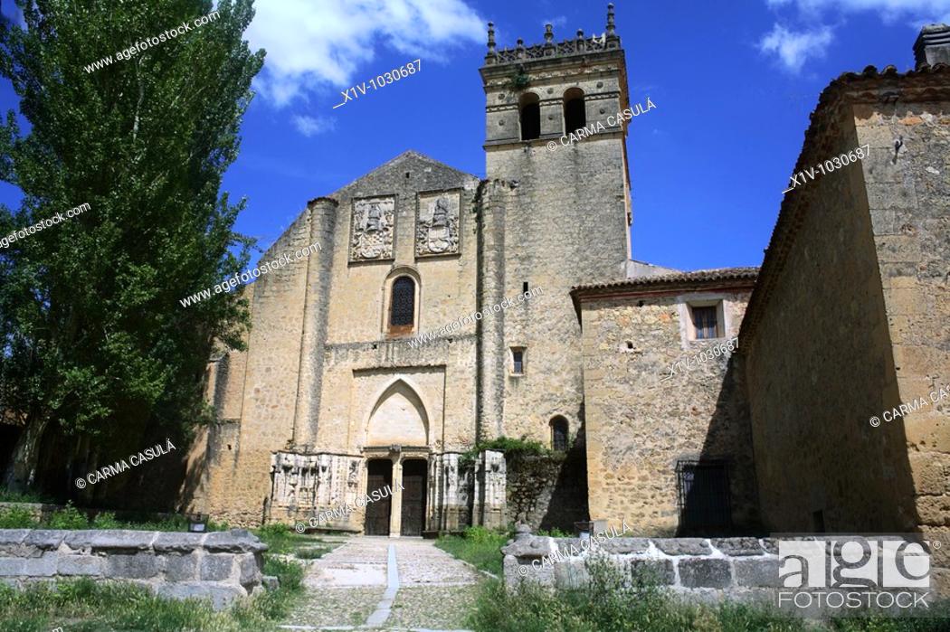 Stock Photo: Church, monastery of Santa Maria del Parral, Segovia. Castilla-Leon, Spain.