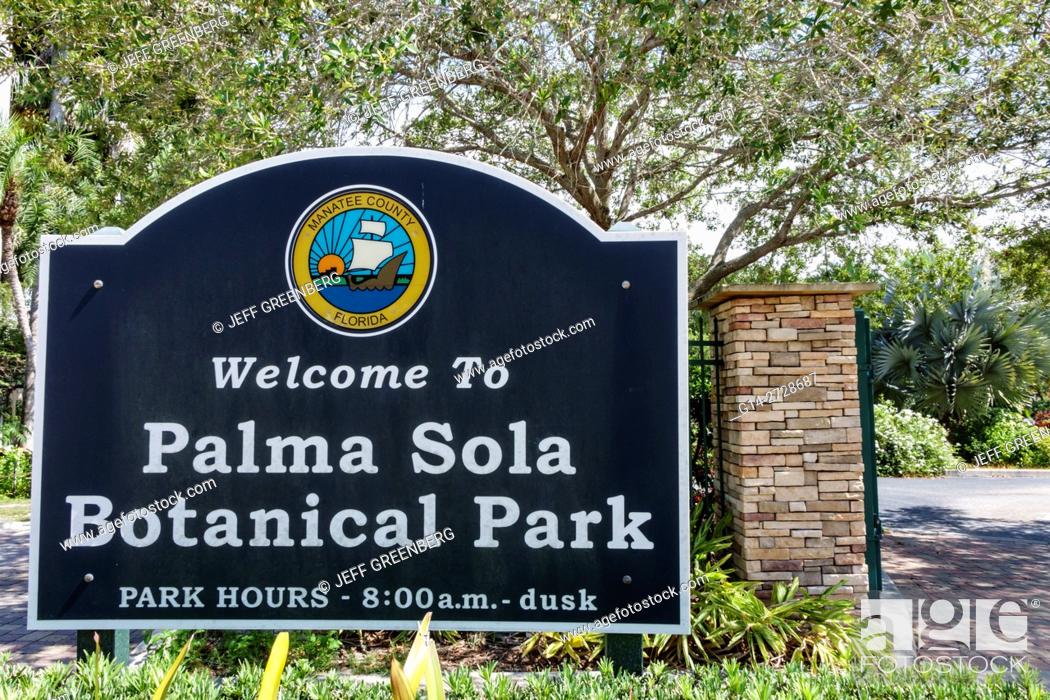 Florida Bradenton Palma Sola Botanical Park Garden Passive