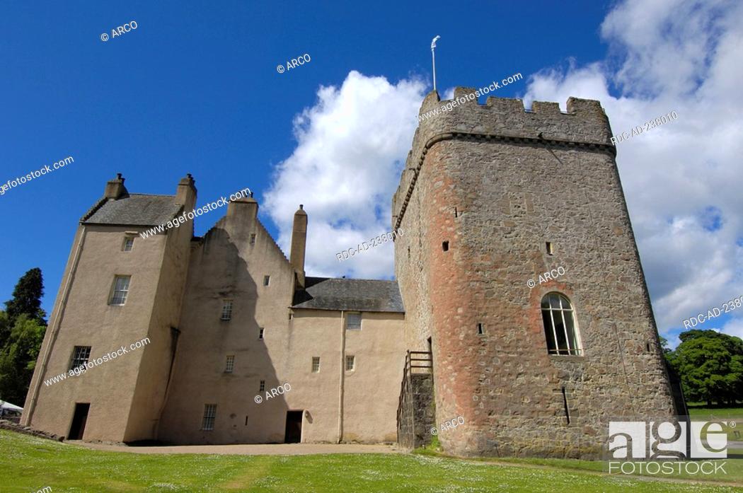 Stock Photo: Castle Drum, Aberdeenshire, Scotland.