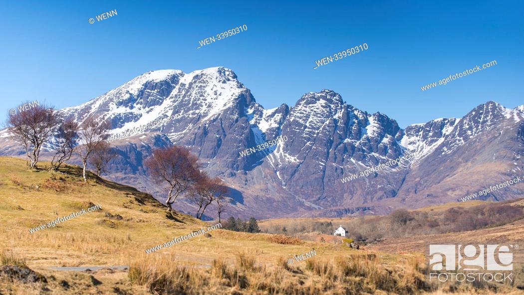 Stock Photo: Scenes from the Isle of Skye which has been voted 4th best island in the world by National Geographic magazine. Featuring: atmosphere Where: Isle of Skye.