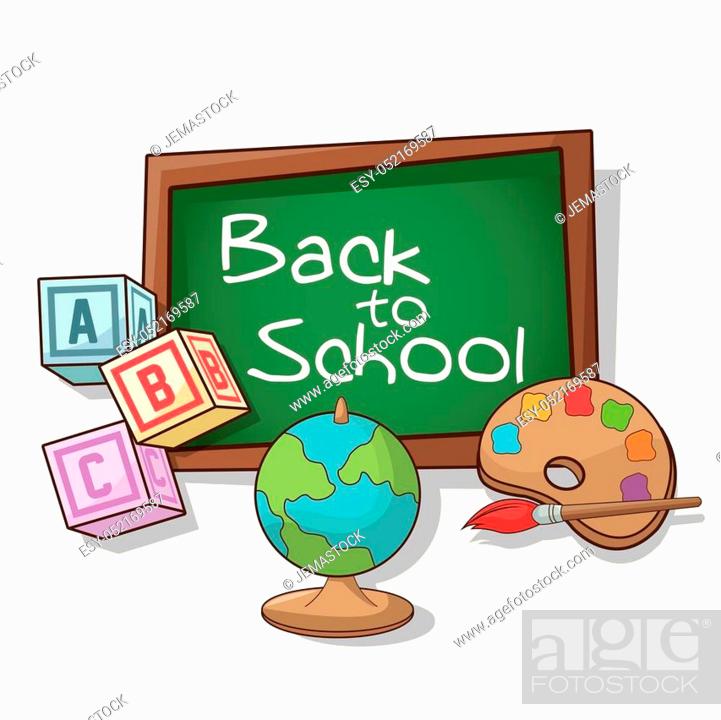 Boy cartoon student. Back to school education and childhood theme, Stock  Vector, Vector And Low Budget Royalty Free Image. Pic. ESY-052169587 |  agefotostock