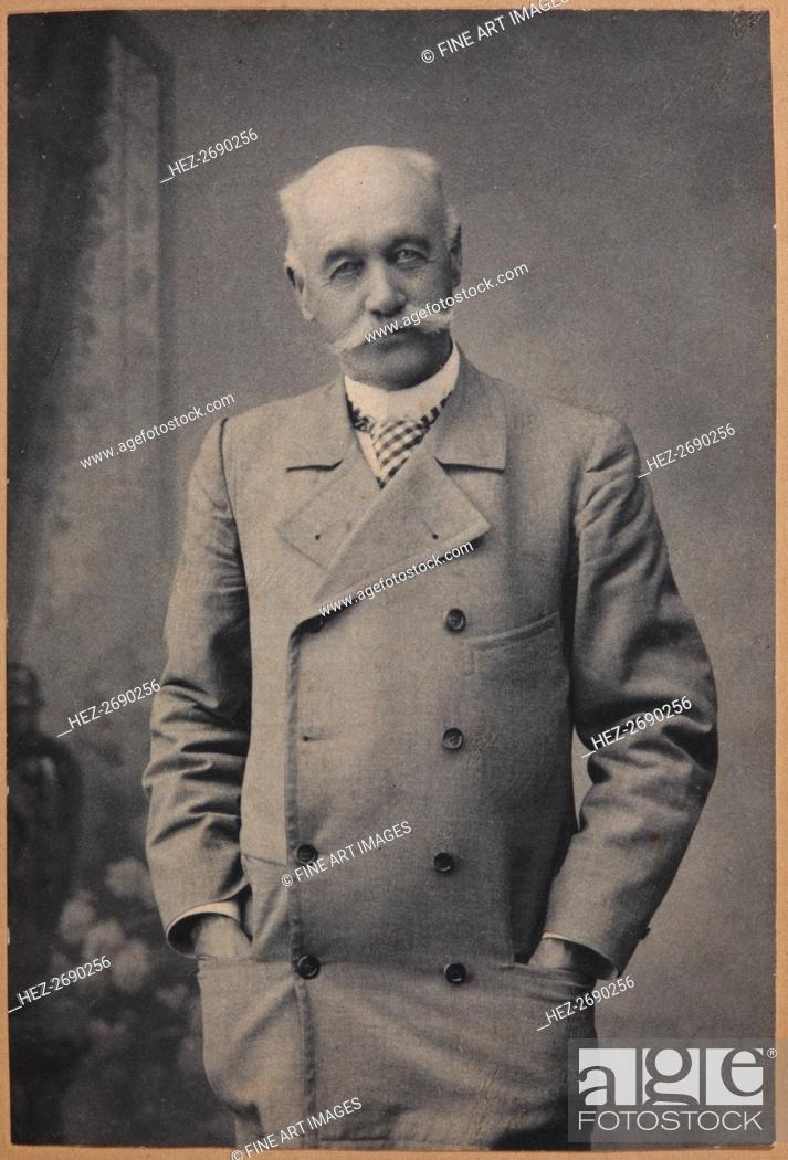 Stock Photo: Alexander Mikhaylovich Sukhotin (1827-1905), 1899.